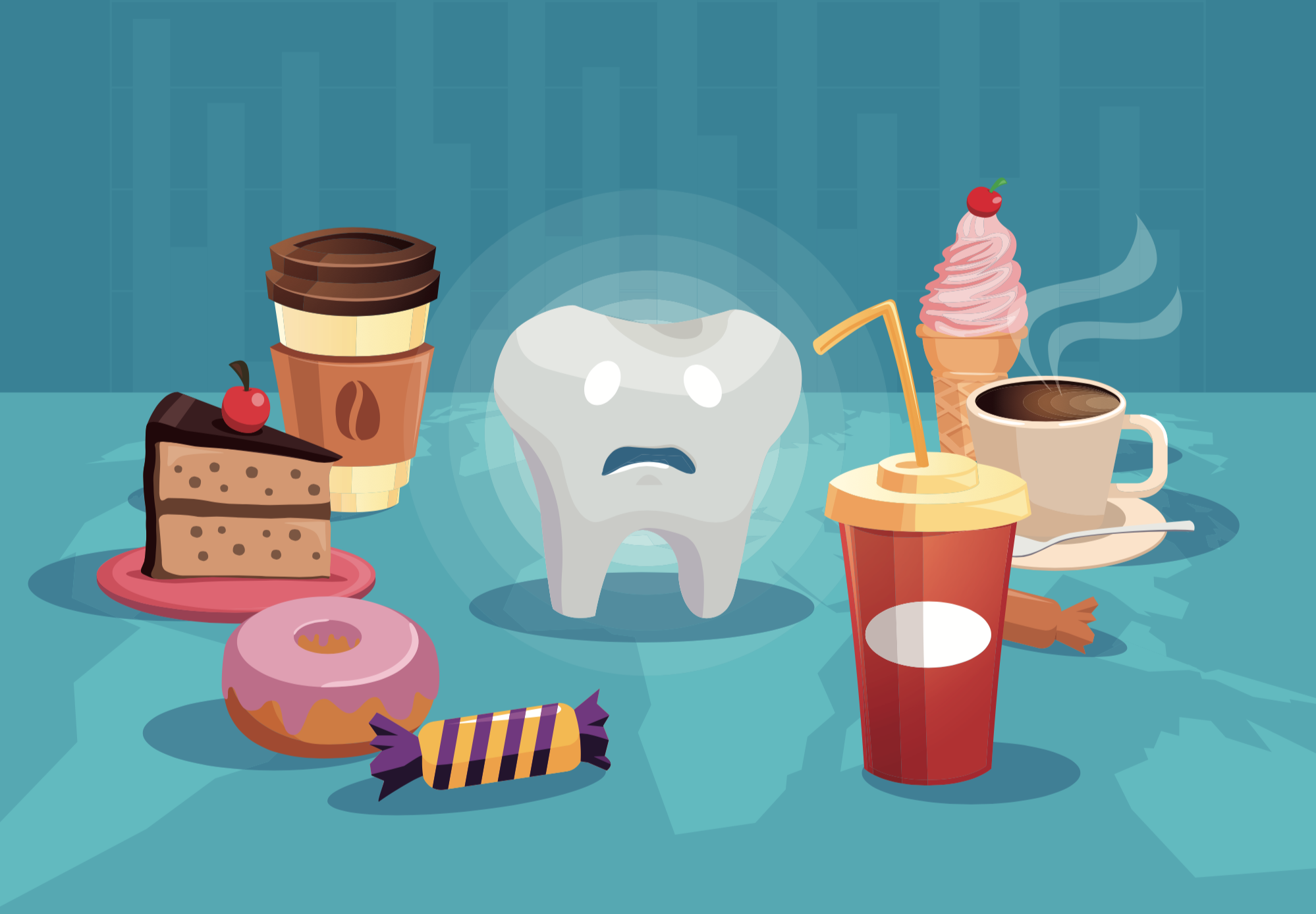 Foods that ruin your tooth enamel health