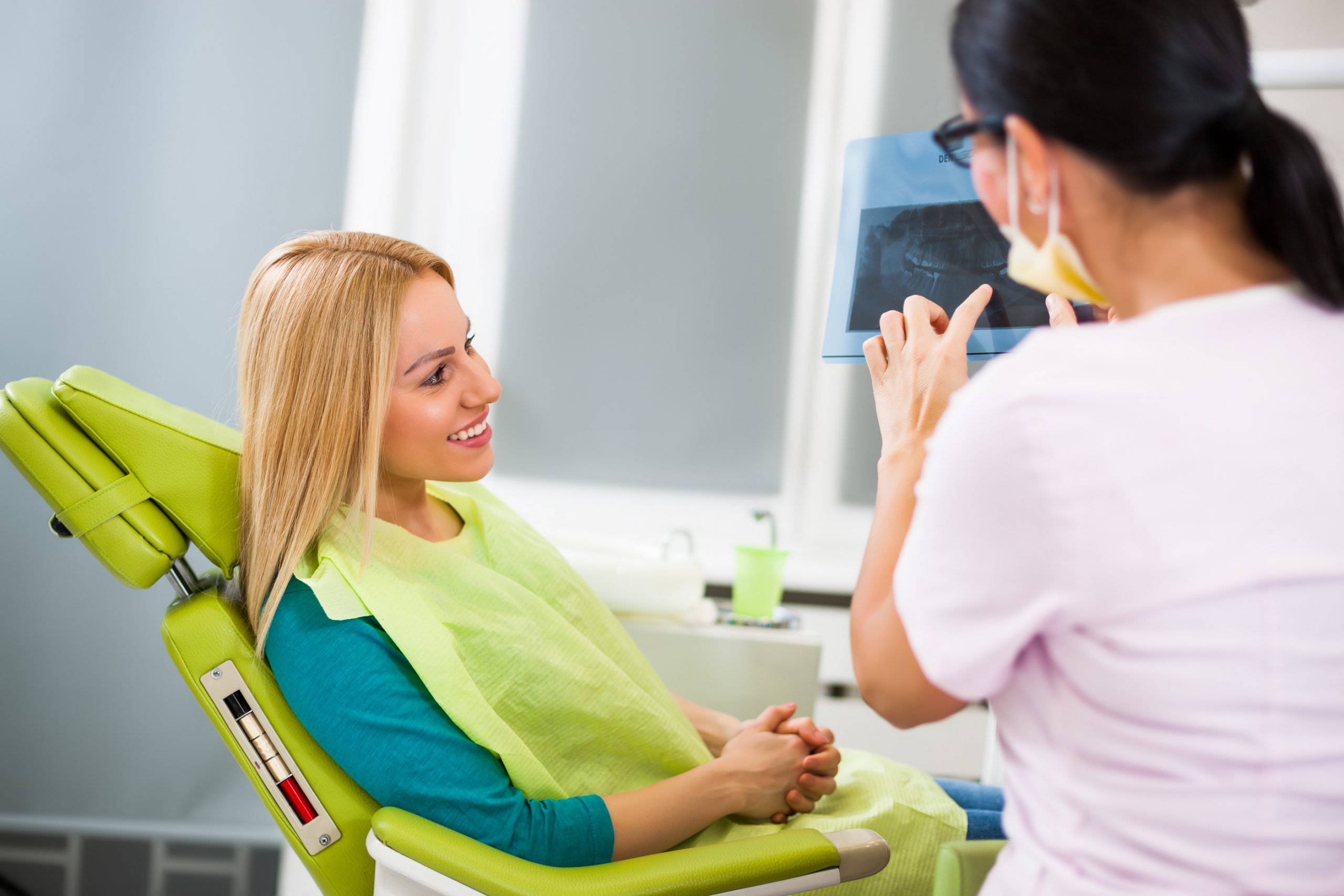 Adult Cavities treatment patients enamel